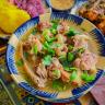 Duck Blood & Vermicelli Soup